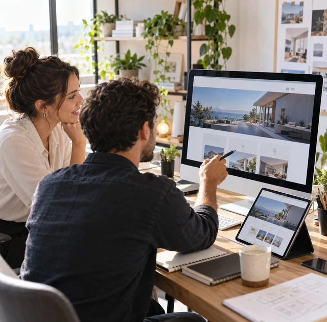 Profesyonel web sitesi tasarım çalışması